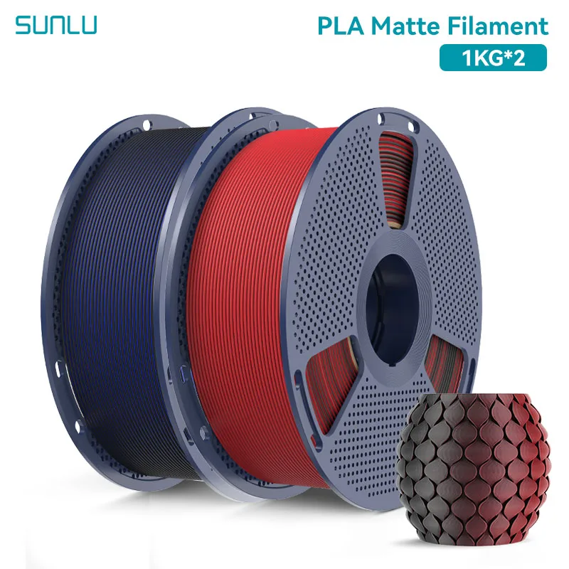 Filament SUNLU PLA  Dwukolorowy Matowy (DUAL MATTE)