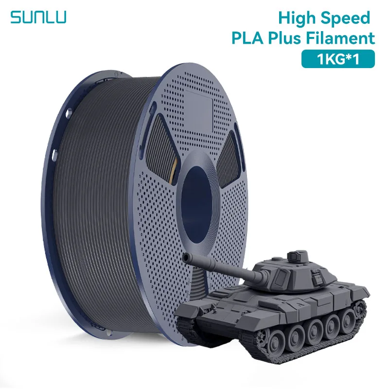 Filament SUNLU PLA Plus High-Speed Szary (GRAY)