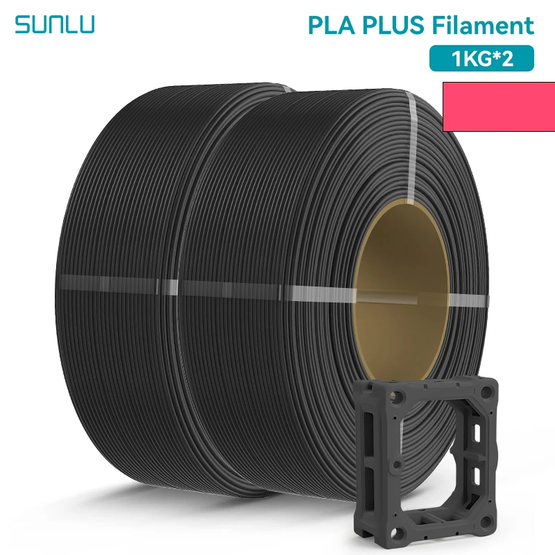 Filament SUNLU PLA Plus Czarny (BLACK)