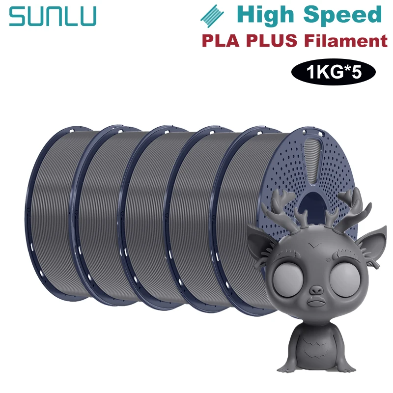 Filament SUNLU PLA High-Speed Szary (GRAY)
