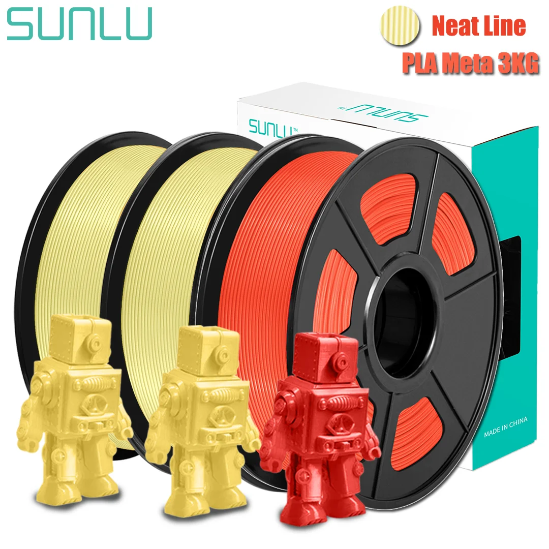 Filament SUNLU PLA Czerwony (RED)