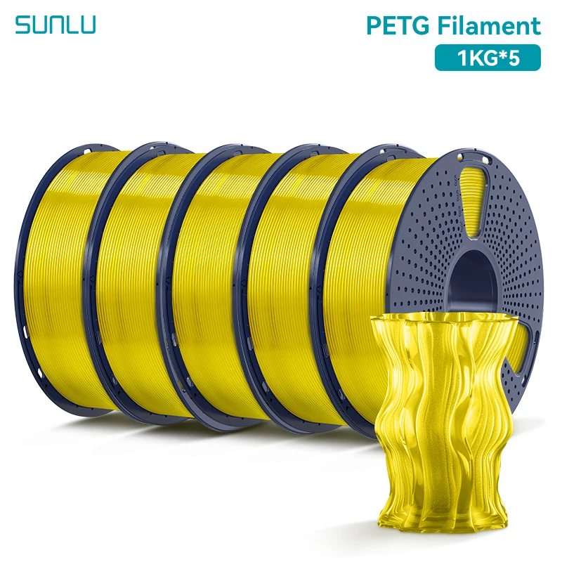 Filament SUNLU PETG Naturalny Przezroczysty (NATURAL TRANSPARENT)