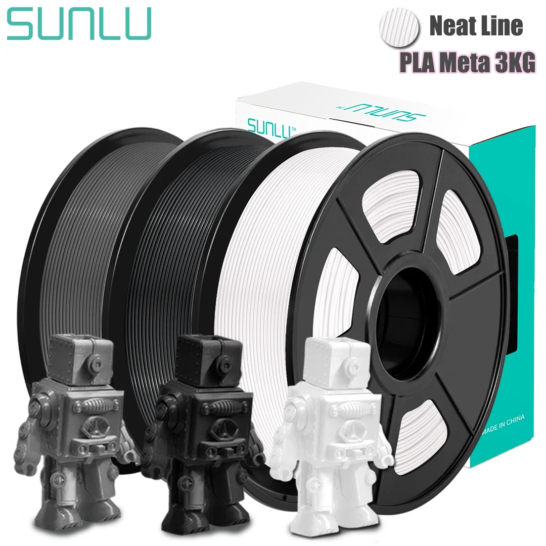 Filament SUNLU PLA Czarny (BLACK)