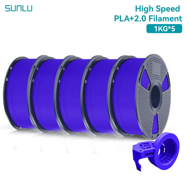 Filament SUNLU PLA Plus High-Speed Niebieski (BLUE)