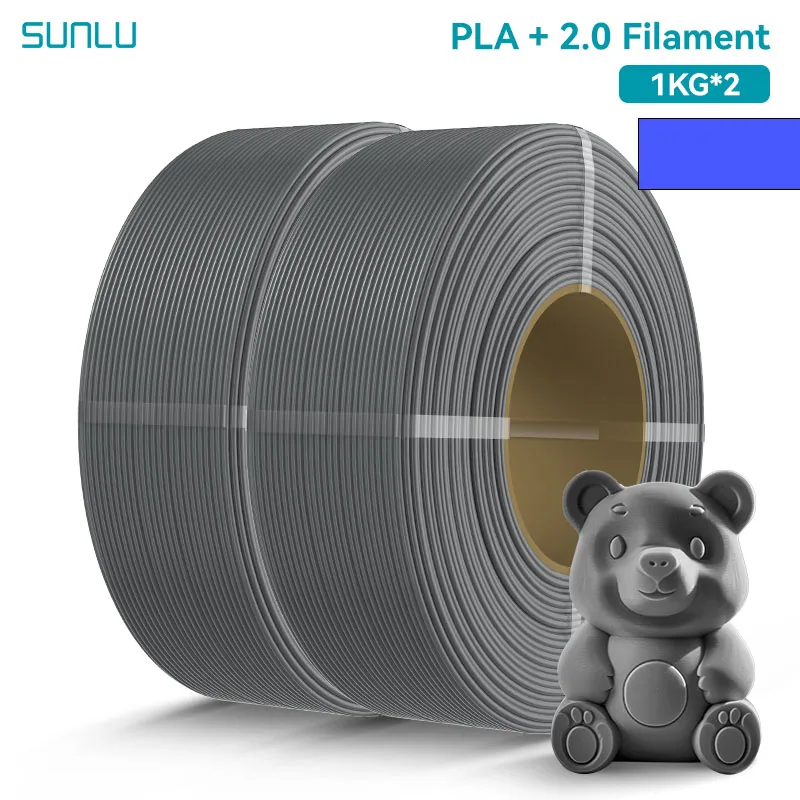 Filament SUNLU PLA Plus Szary (GRAY)