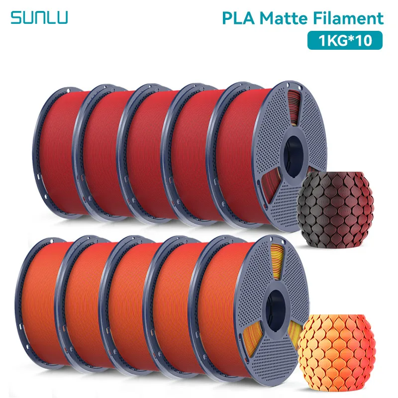 Filament SUNLU PLA  Dwukolorowy Matowy (DUAL MATTE)