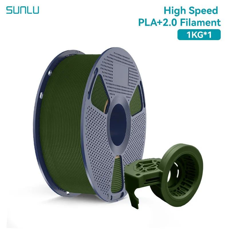 Filament SUNLU PLA Plus High-Speed Zielony (GREEN)