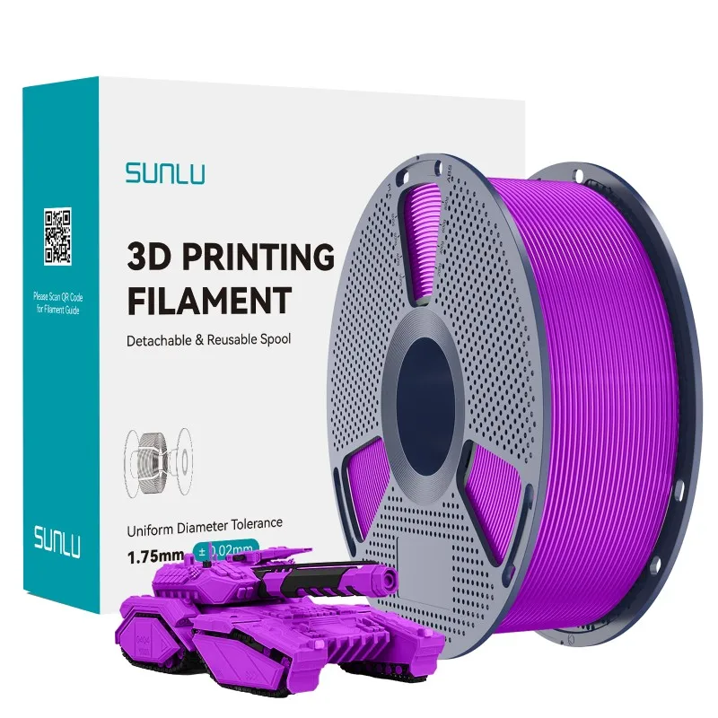 Filament SUNLU PLA Czerwony (RED)