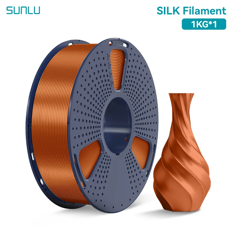 Filament SUNLU PLA Miedziany Jedwabny (COPPER SILK)