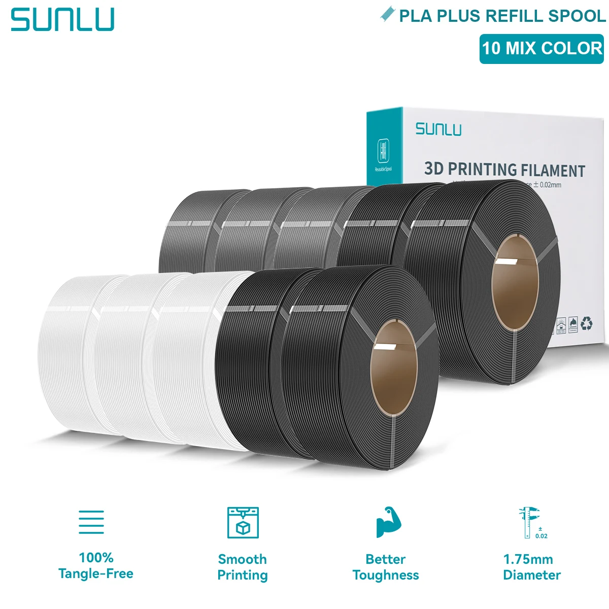 Filament SUNLU PLA Plus 