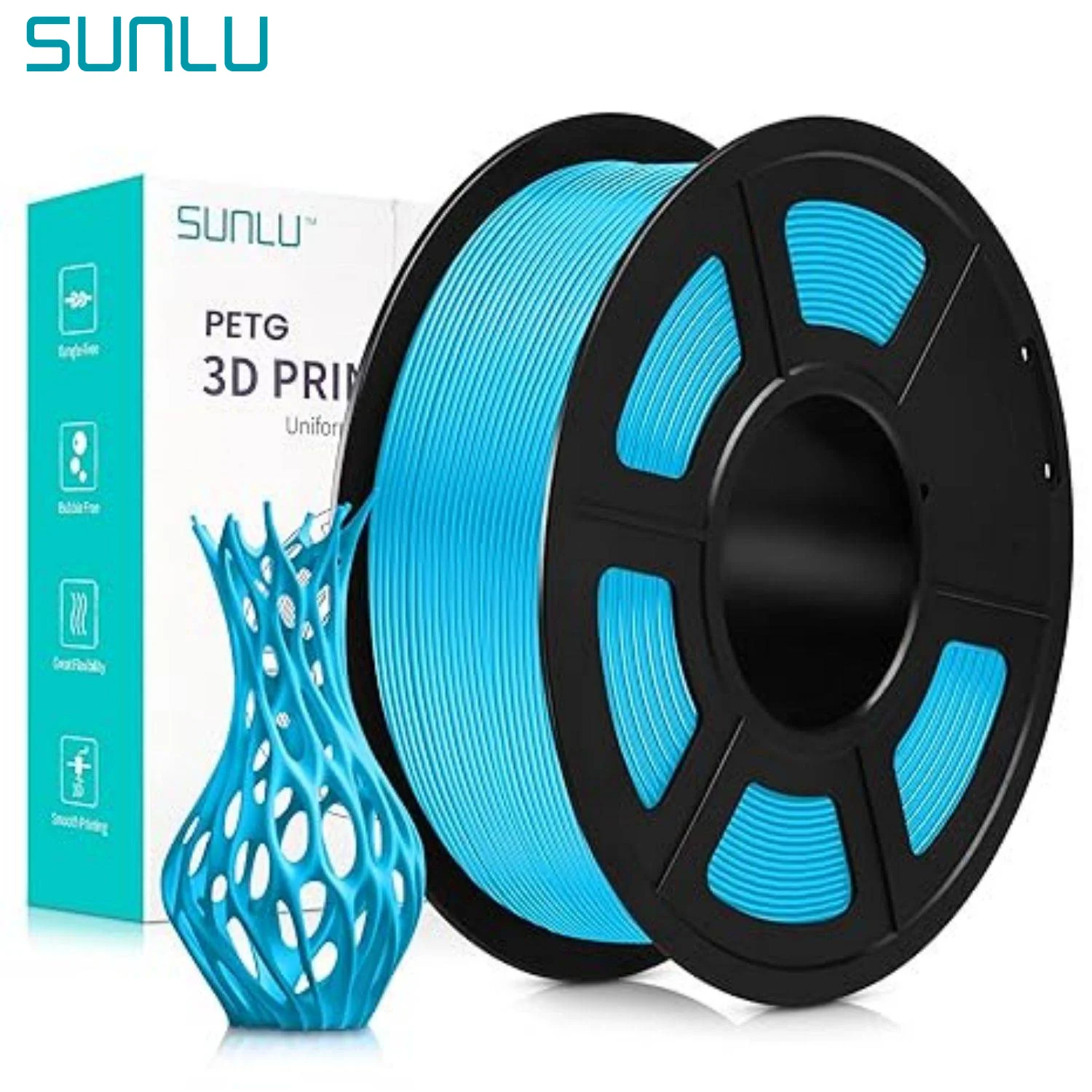 Filament SUNLU PETG Niebieski (BLUE)