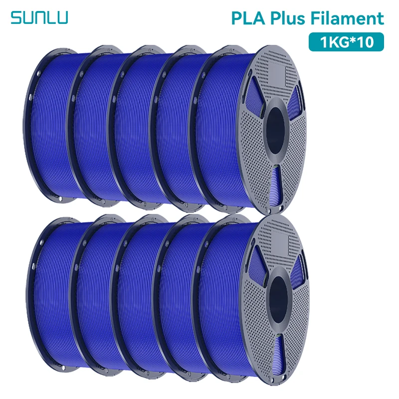Filament SUNLU PLA Plus Niebieski (BLUE)