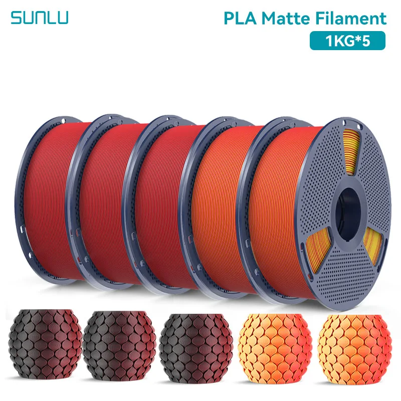 Filament SUNLU PLA Dwukolorowy Matowy (DUAL MATTE)