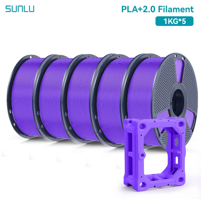 Filament SUNLU PLA Plus Fioletowy (PURPLE)