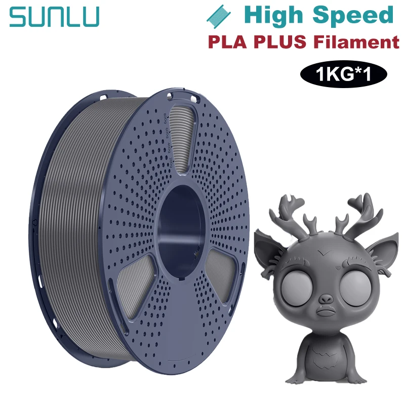 Filament SUNLU PLA Plus High-Speed Szary (GRAY)