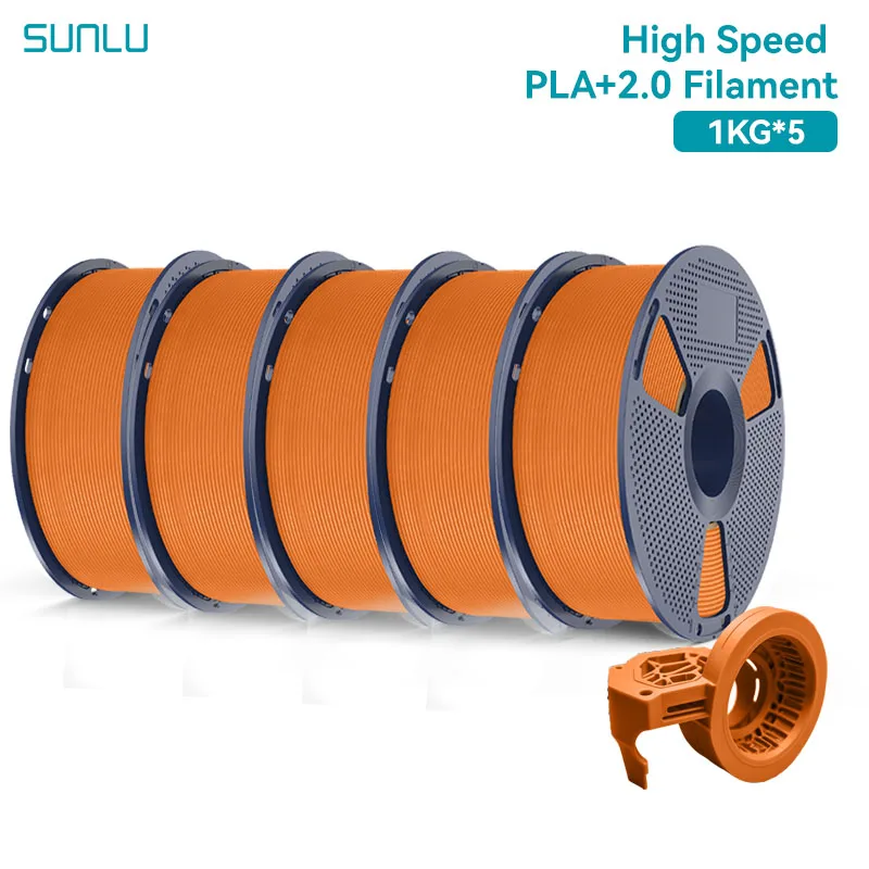 Filament SUNLU PLA Plus High-Speed Pomarańczowy (ORANGE)