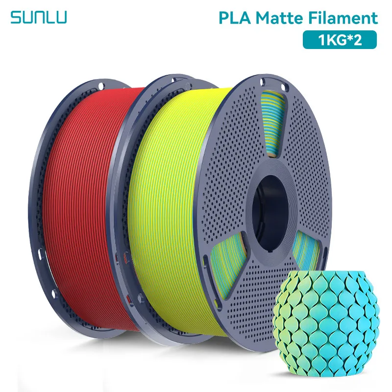 Filament SUNLU PLA  Dwukolorowy Matowy (DUAL MATTE)