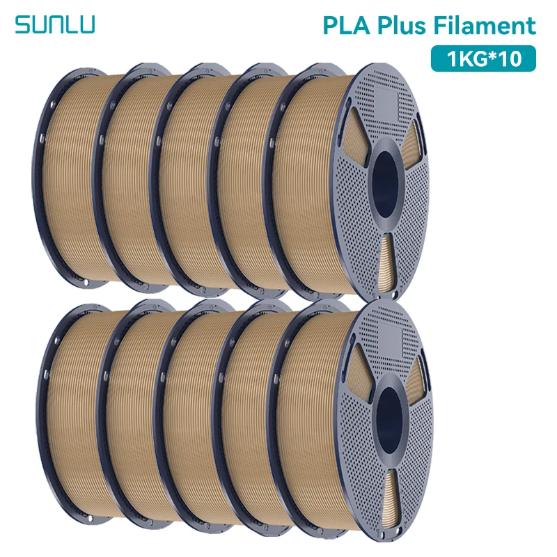 Filament SUNLU PLA Plus Brązowy (BROWN)