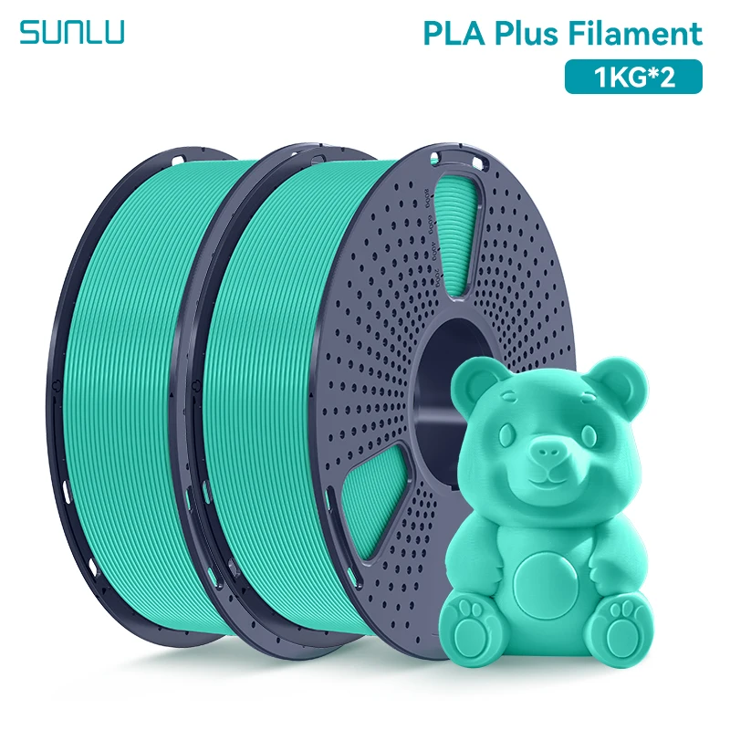 Filament SUNLU PLA Plus Zielony (GREEN)
