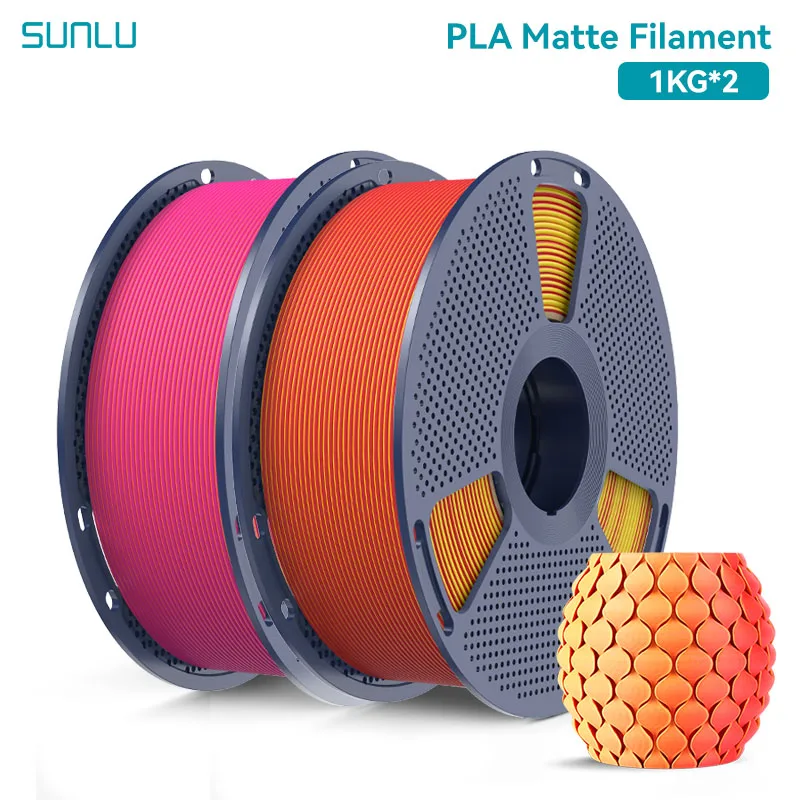 Filament SUNLU PLA  Dwukolorowy Matowy (DUAL MATTE)