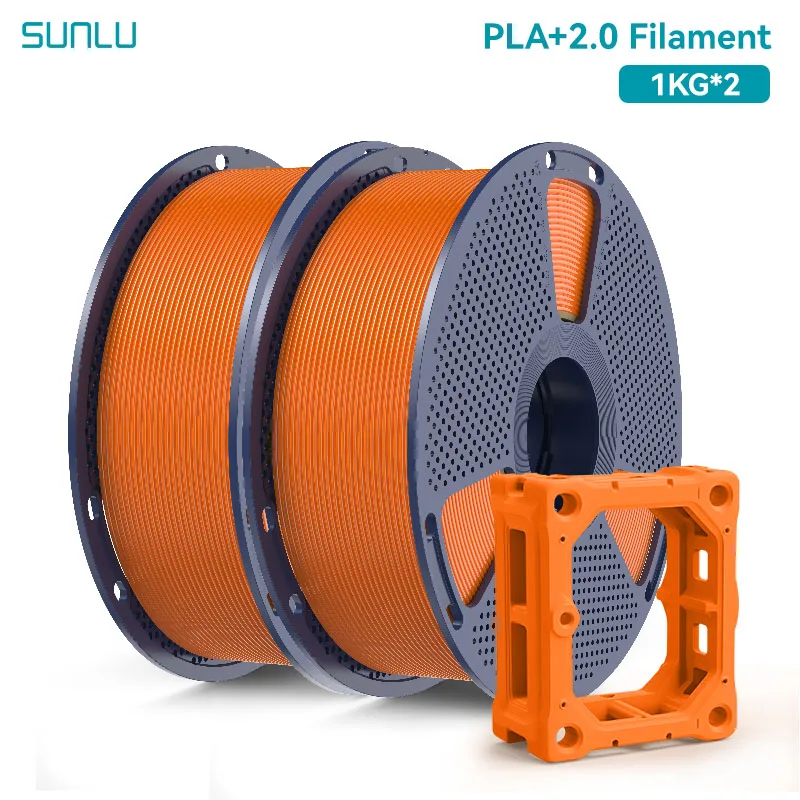 Filament SUNLU PLA Plus Pomarańczowy (ORANGE)