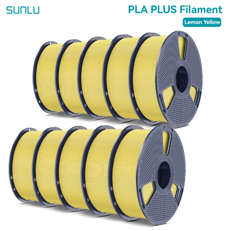 Filament SUNLU PLA Plus Żółty (YELLOW)