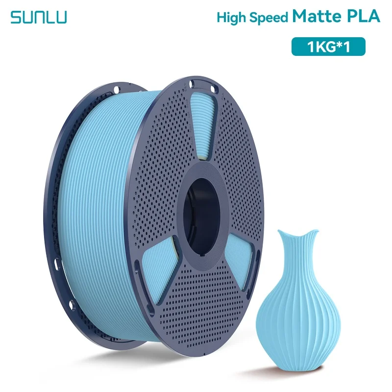 Filament SUNLU PLA High-Speed Niebieski Matowy (BLUE MATTE)