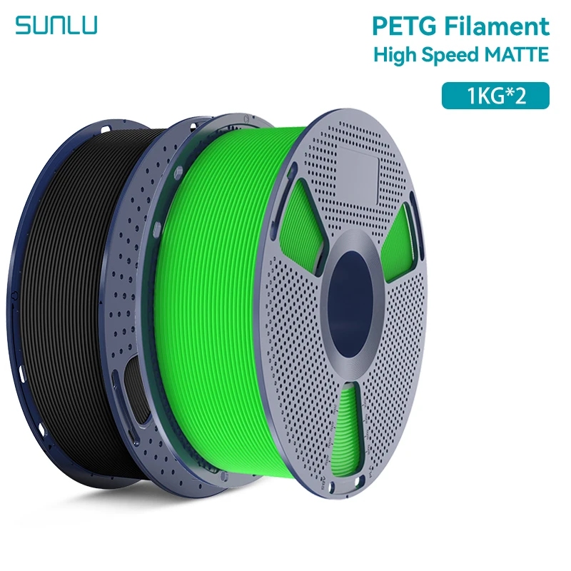 Filament SUNLU PETG High-Speed Czarny Matowy (BLACK MATTE)