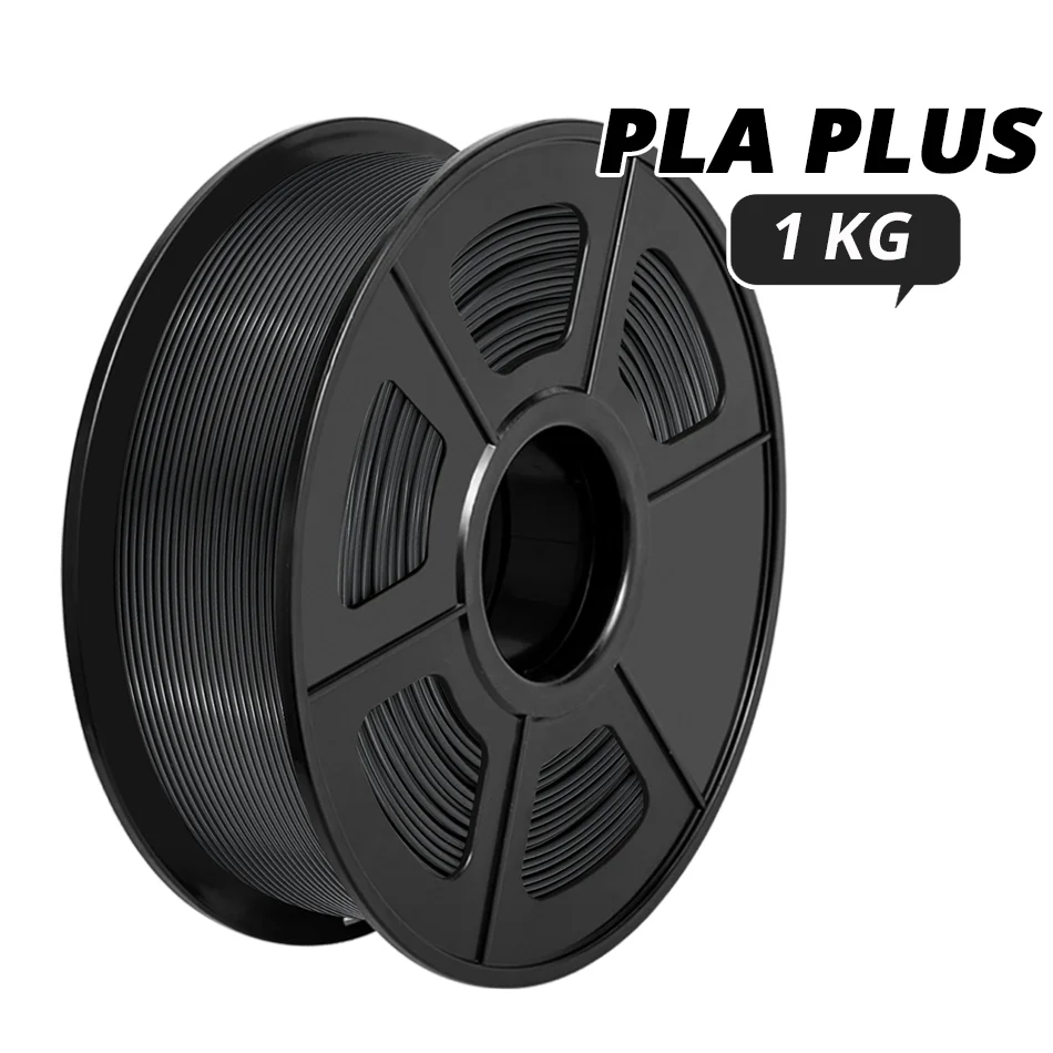 Filament SUNLU PLA Plus Czarny (BLACK)