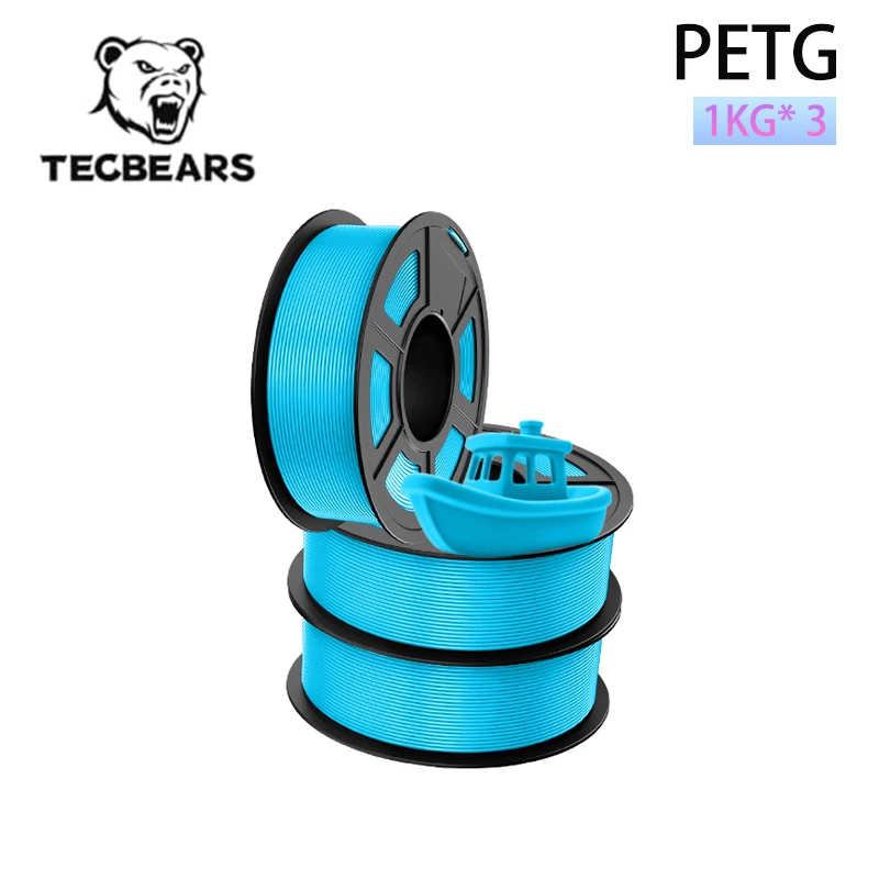 Filament TECBEARS PETG Niebieski (BLUE)