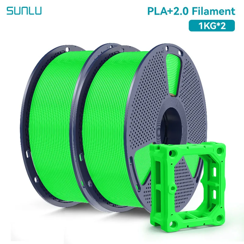 Filament SUNLU PLA Plus Zielony (GREEN)