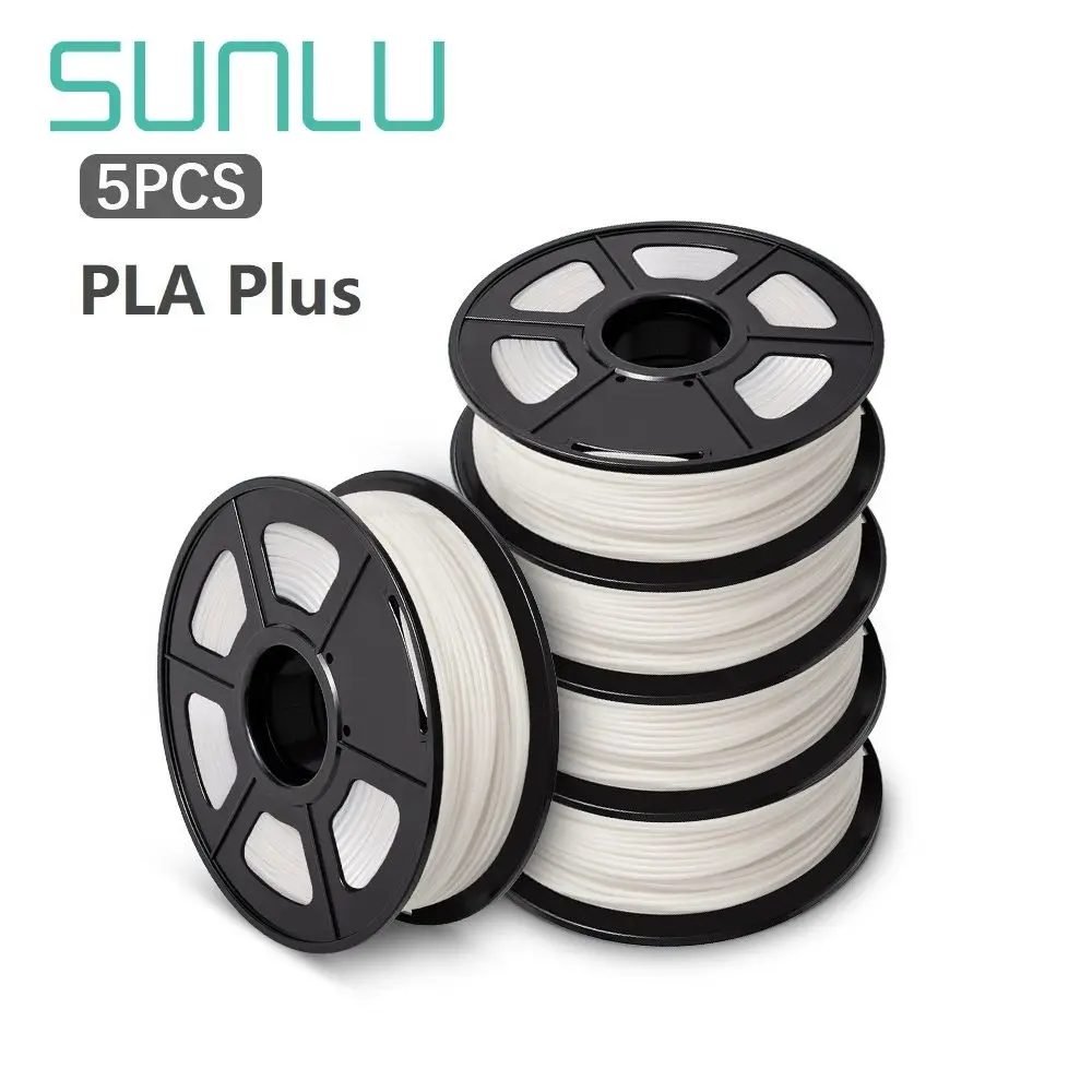 Filament SUNLU PLA Plus Biały (WHITE)