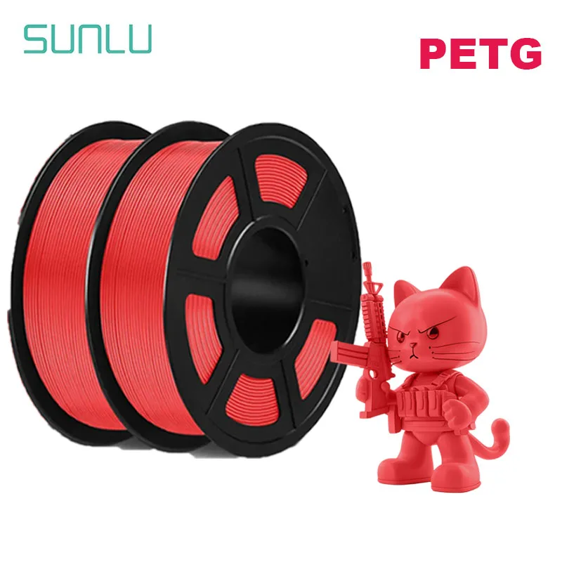 Filament SUNLU PETG Czerwony (RED)