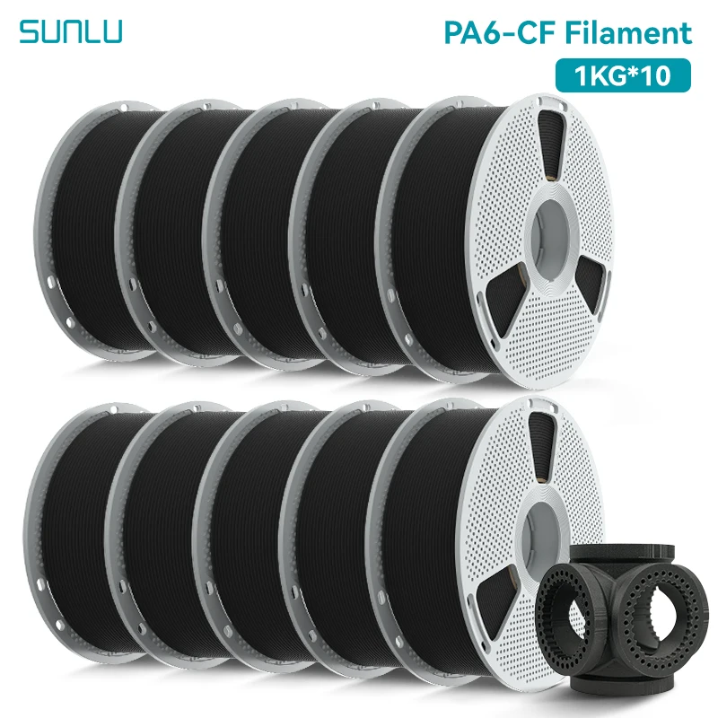 Filament SUNLU null-CF Czarny (BLACK)