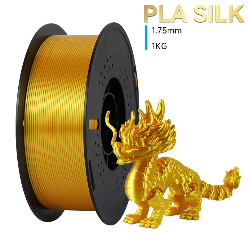 Filament Kingroon PLA Złoty Dwukolorowy Jedwabny (GOLD DUAL SILK)