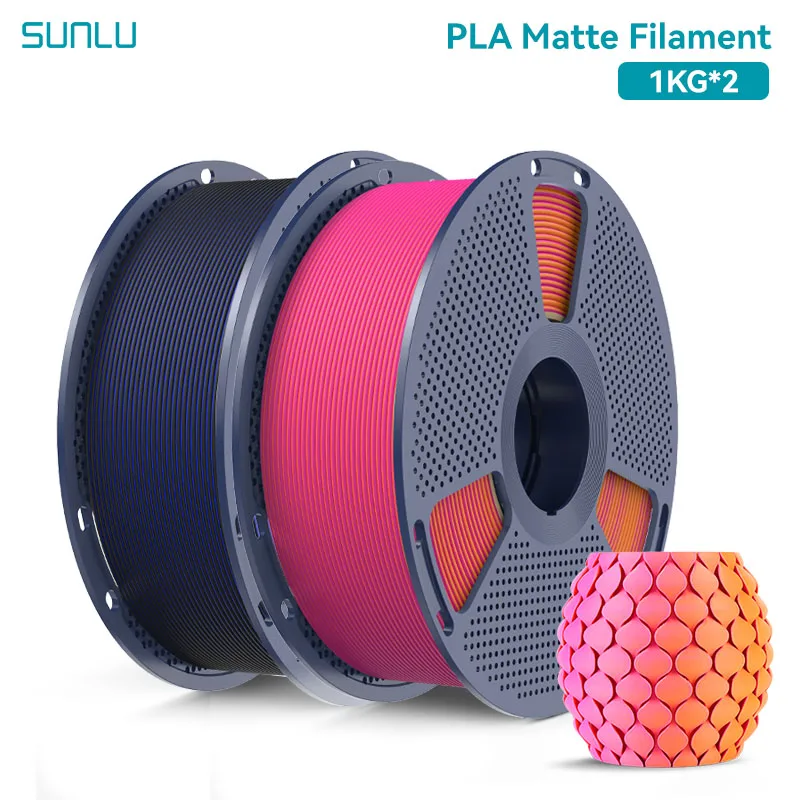 Filament SUNLU PLA  Dwukolorowy Matowy (DUAL MATTE)