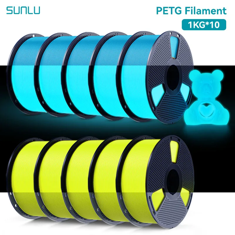 Filament SUNLU PETG  Świecący w ciemności (GLOW)