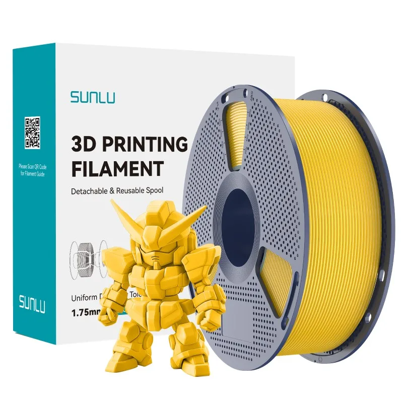 Filament SUNLU PLA Plus Żółty (YELLOW)
