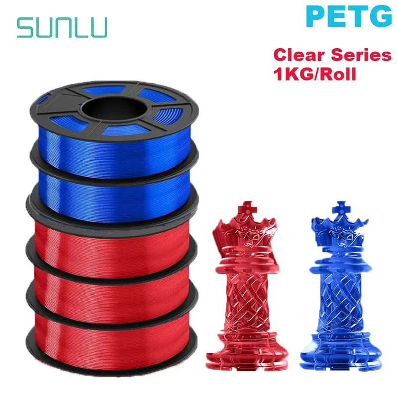 Filament SUNLU PETG  Przezroczysty (TRANSPARENT)