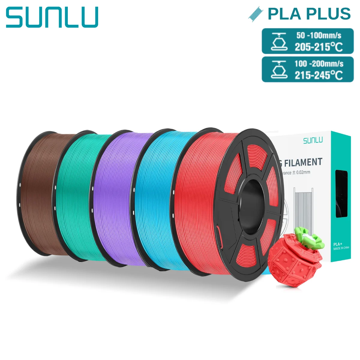 Filament SUNLU PLA Plus 