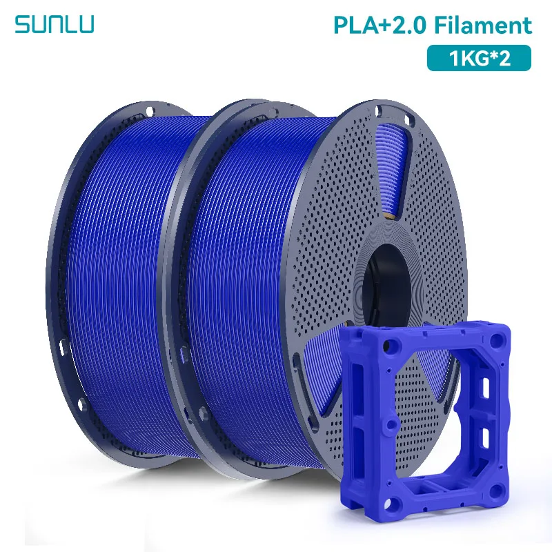 Filament SUNLU PLA Plus Niebieski (BLUE)