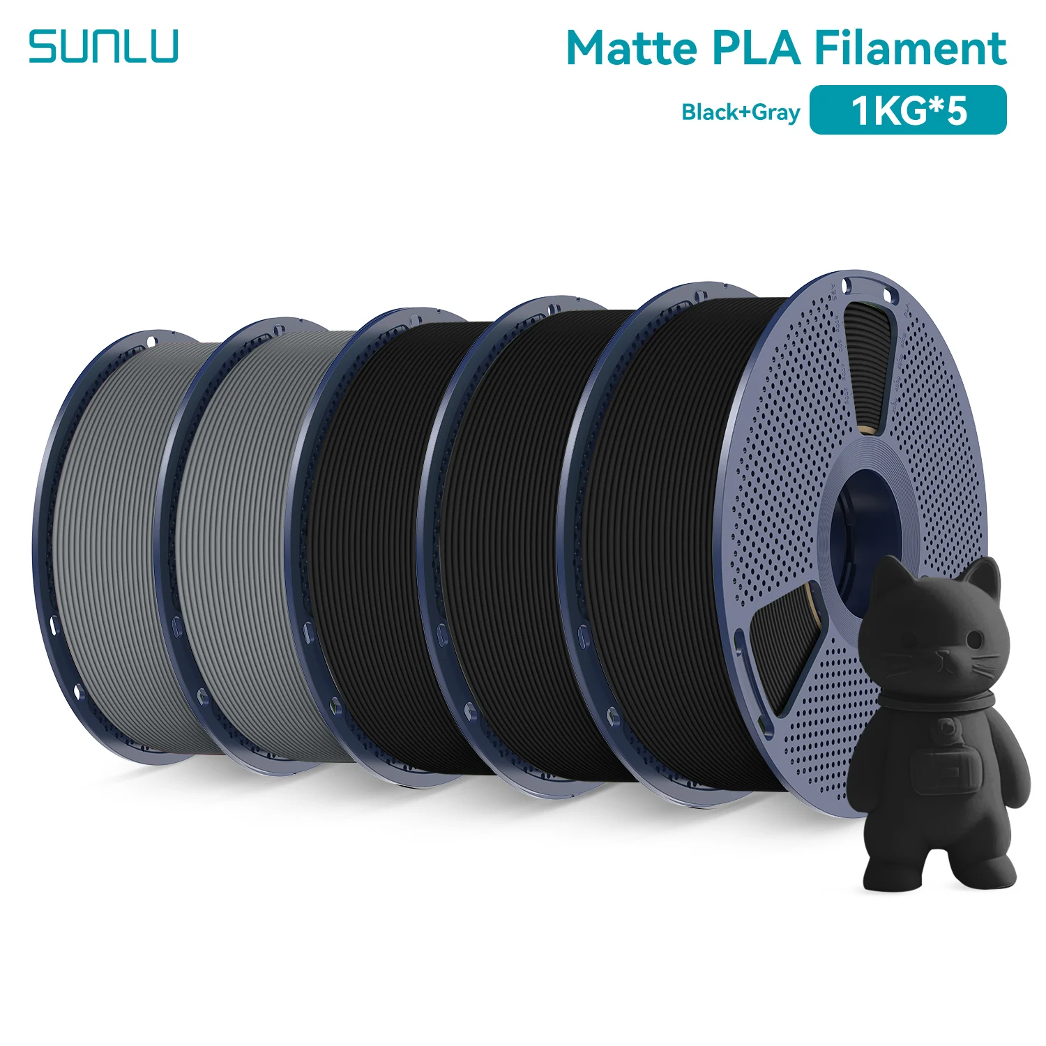 Filament SUNLU PLA  Matowy (MATTE)