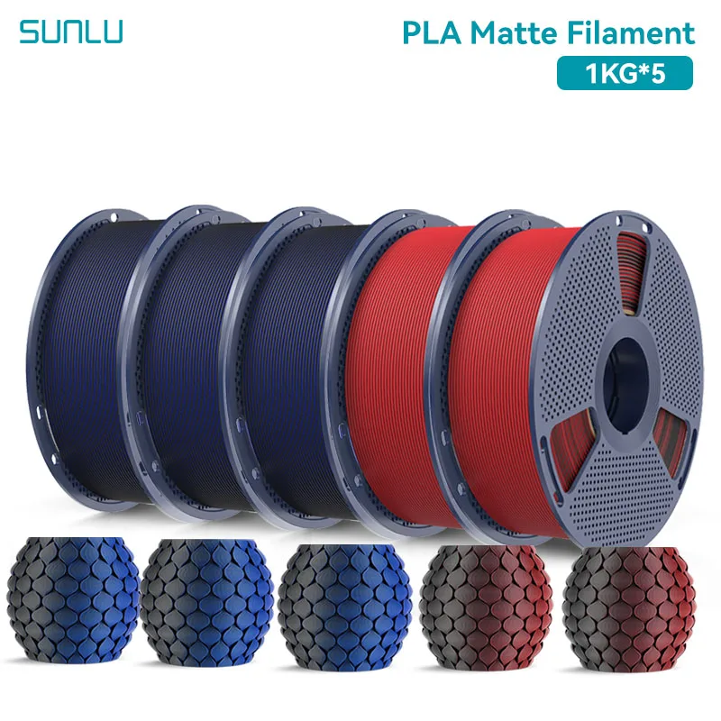 Filament SUNLU PLA Dwukolorowy Matowy (DUAL MATTE)