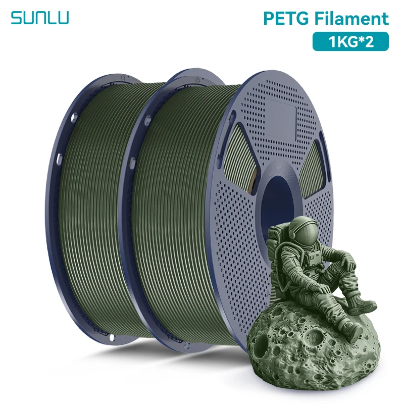 Filament SUNLU PETG Zielony (GREEN)