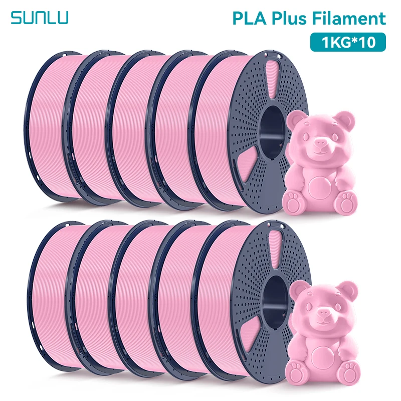 Filament SUNLU PLA Plus Różowy (PINK)
