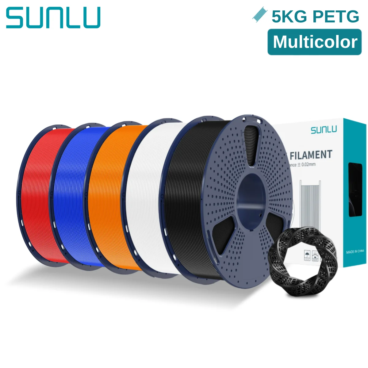 Filament SUNLU PETG Plus 