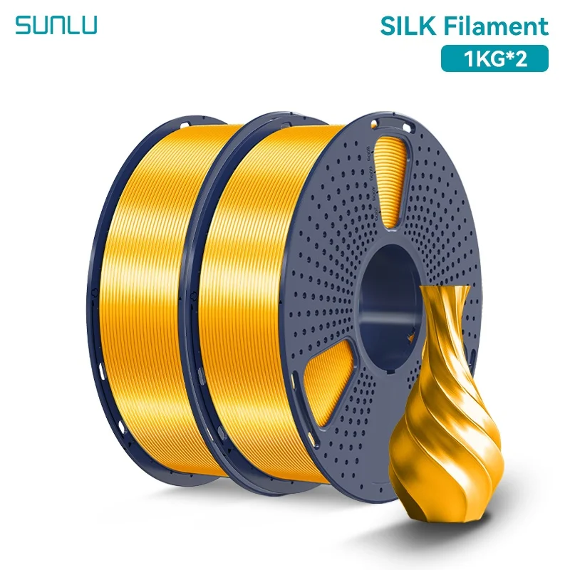 Filament SUNLU PLA Złoty Jedwabny (GOLD SILK)