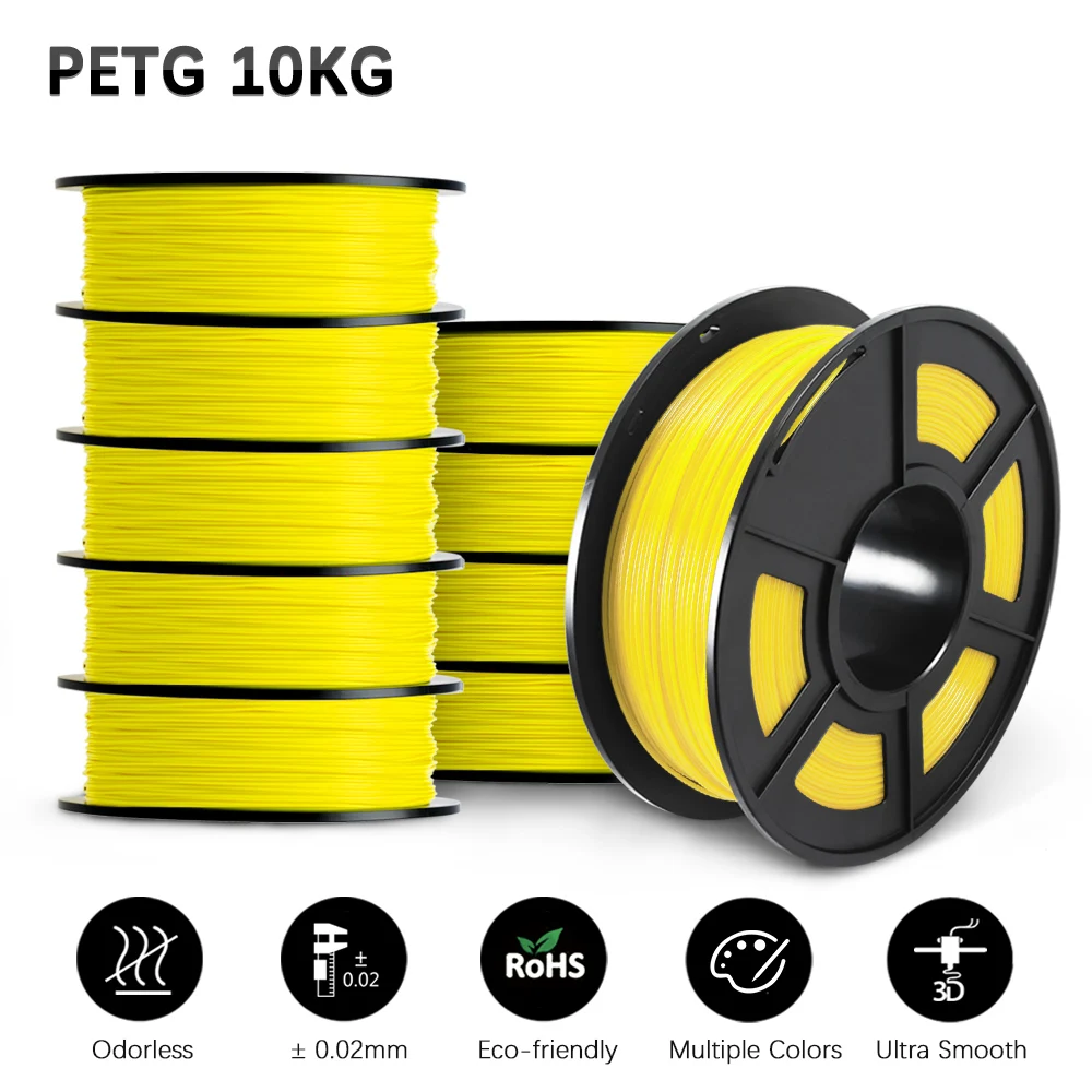 Filament SUNLU PETG Żółty (YELLOW)