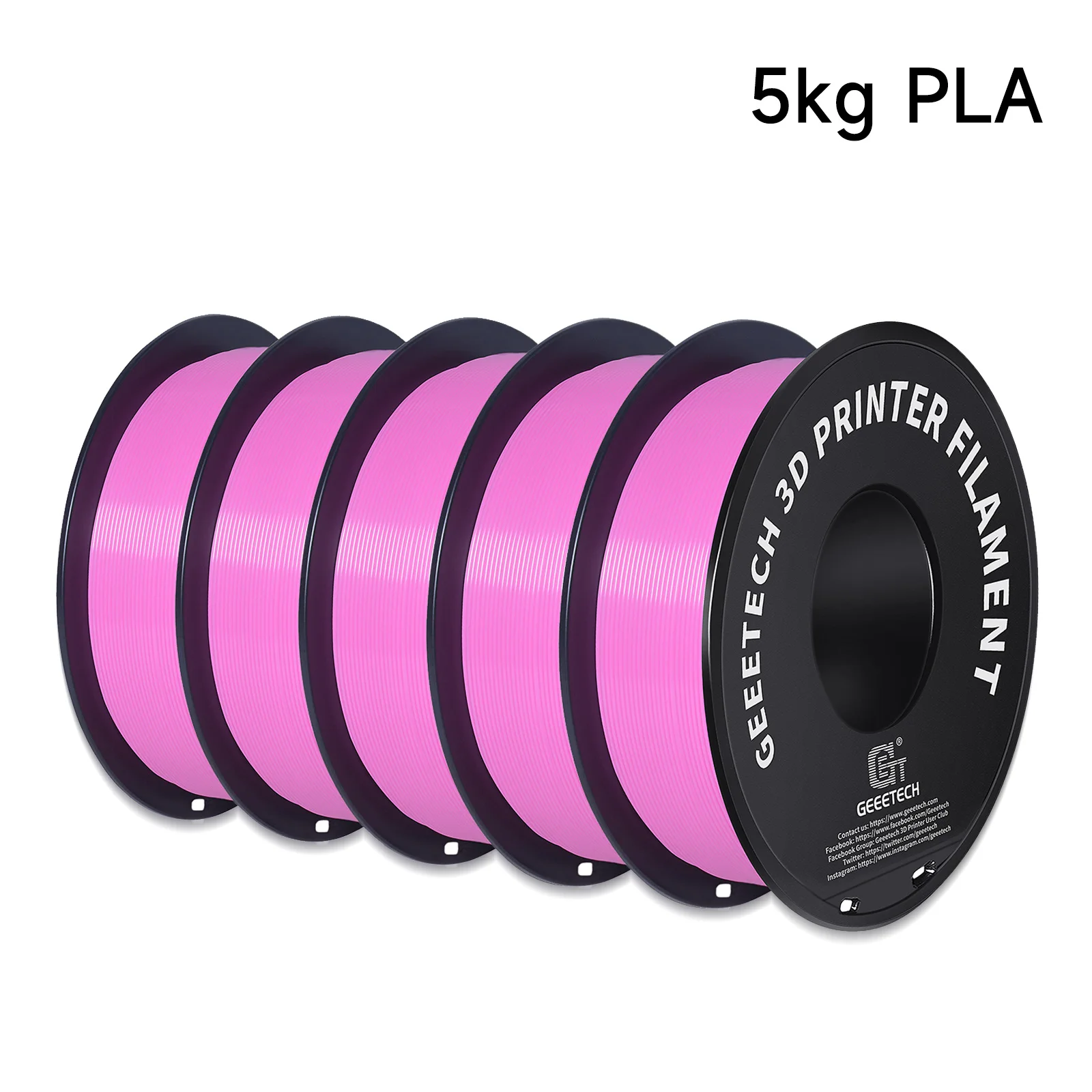 Filament GEEETECH PLA Różowy (PINK)
