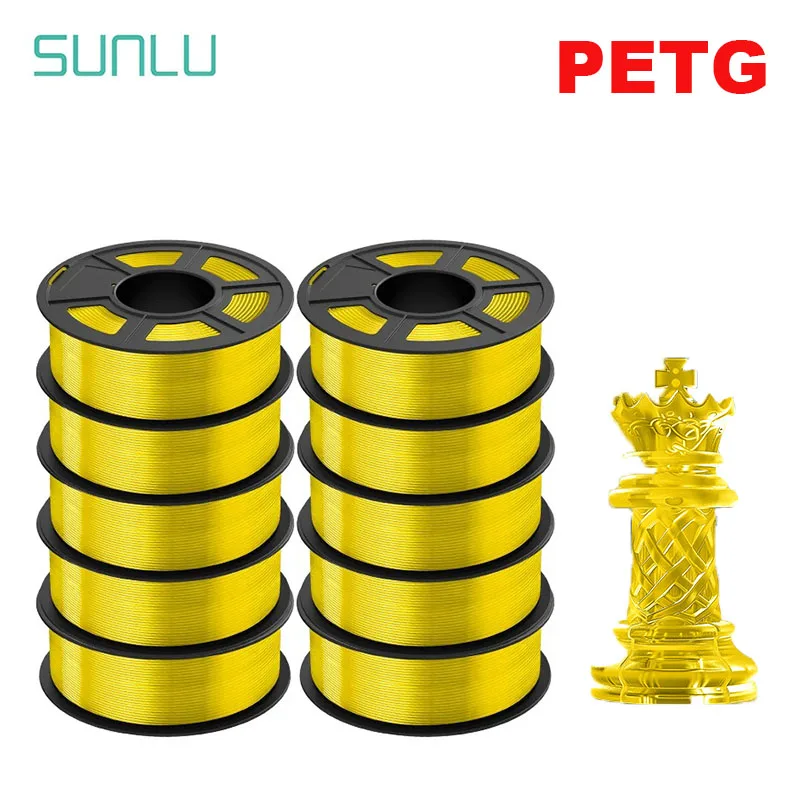 Filament SUNLU PETG Naturalny Przezroczysty (NATURAL TRANSPARENT)